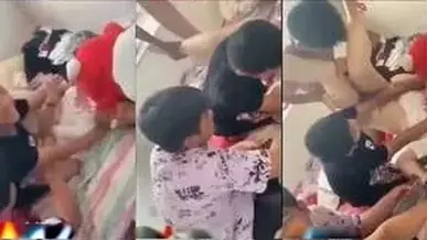 Bokep B0c1l SMA Digangbang Teman